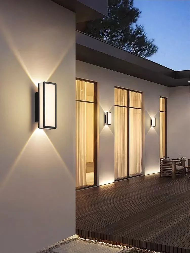 Aurivex LED Wall Light – Waterproof Nordic Indoor & Outdoor Wall Lamp | Modern Aluminium Lighting