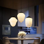 Aurelia Globe Pendant Light – Mid-Century Glass Ceiling Lamp | Art Deco Statement Lighting