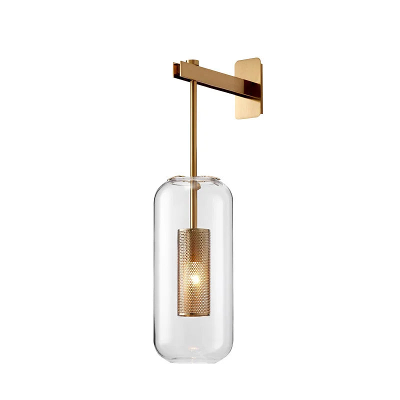 Nordic Textured LED Wall Light – Postmodern Luxury Wall Sconce | Elegant Ambient Interior Lighting