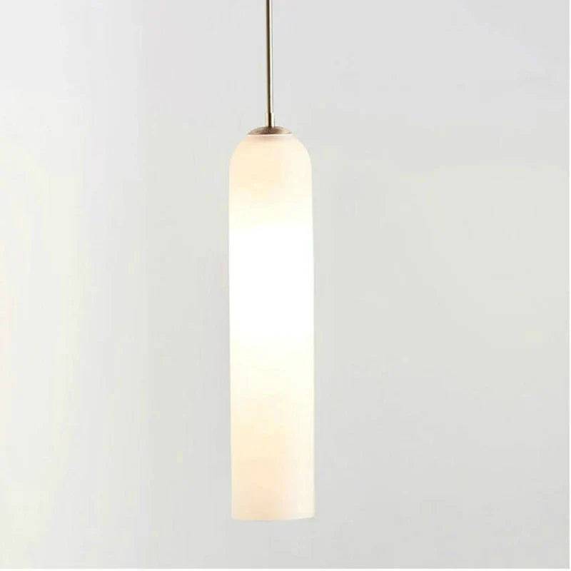 Scandinavian Glass Pendant Light – Modern E26 Ceiling Lamp | Elegant Ambient Lighting | Contemporary Nordic Interior Décor