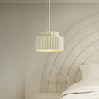 Veloura Resin Pendant Light – Nordic LED Ceiling Lamp | Minimalist Japandi Lighting for Modern Interiors