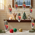 FrostGlobe LED Snow Globe String Lights – Festive Christmas Fairy Lights | Battery-Powered Holiday Decoration