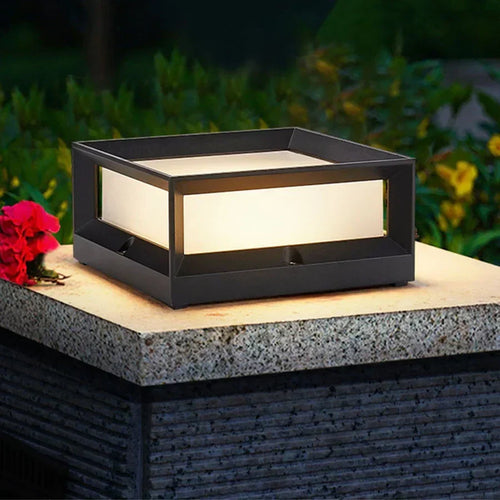 Altivara Outdoor Pillar Light – Modern LED Garden Post Lamp | Weatherproof Exterior Lighting for Pathways & Entrances