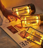 LumiCrystal Touch LED Crystal Table Lamp – Rechargeable Ambient Lamp with Elegant Crystal Effect