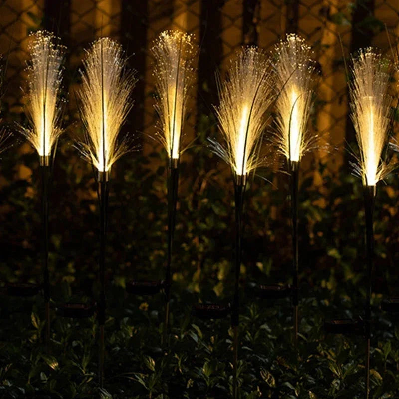 PampasGlow Solar Garden Lights – Waterproof Decorative Outdoor LED Reeds | Ambient Garden & Pathway Lighting
