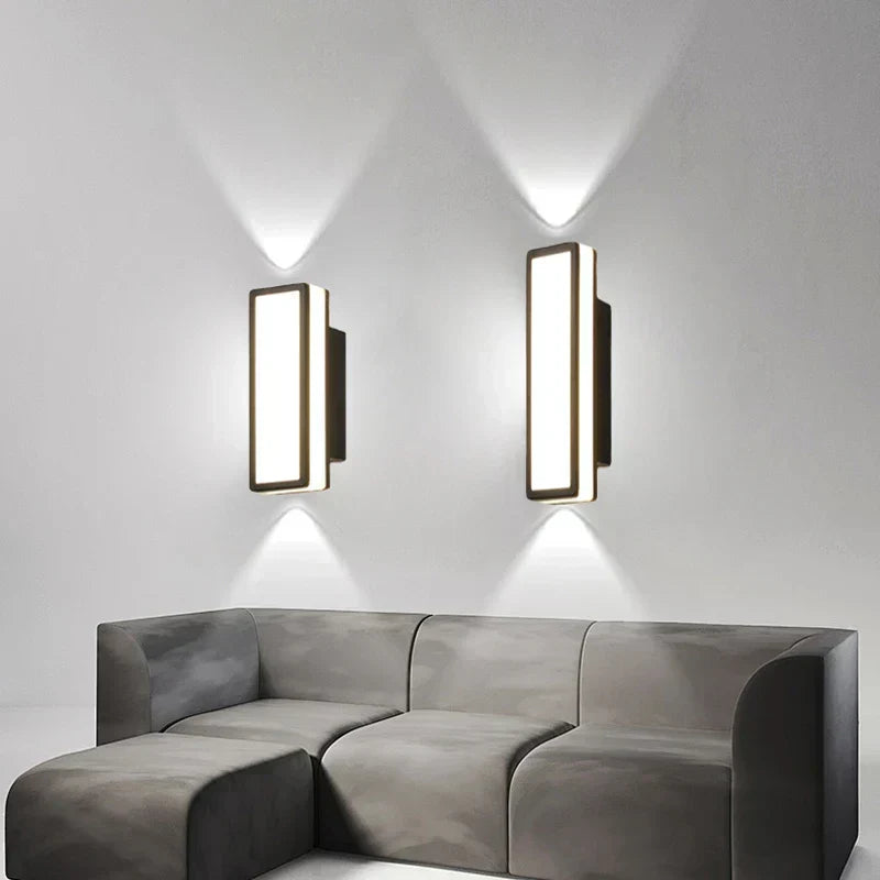 Aurivex LED Wall Light – Waterproof Nordic Indoor & Outdoor Wall Lamp | Modern Aluminium Lighting