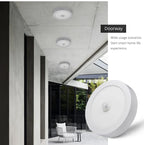 LED Ceiling Light with Motion Sensor – Automatic Round Ceiling Fixture | Energy-Efficient Indoor Lighting | PIR Sensor Ceiling Lamp