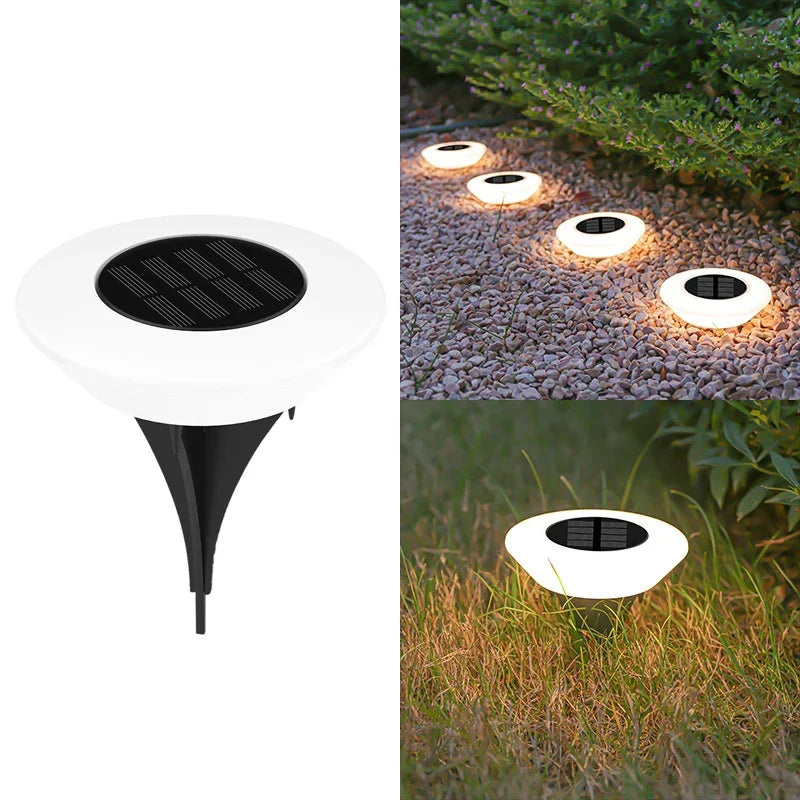 SOLAR360 LED Ground Lights – Solar Outdoor Landscape Lighting | IP65 Waterproof 360° Illumination
