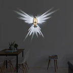 3D Bird Projection Wall Light – Modern Animal Wall Sconce | Decorative Ambient Lighting | Owl & Eagle Designer Fixture