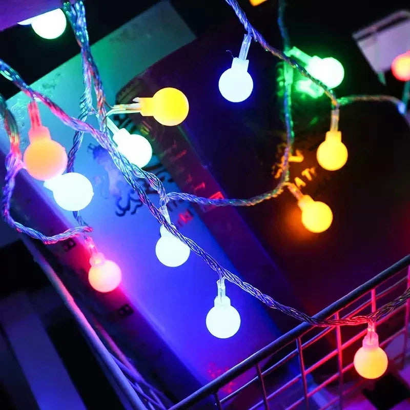 USB/Battery LED Globe String Lights – Decorative Indoor & Outdoor Lights for Christmas, Weddings, Gardens & Parties