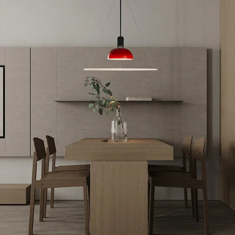 Modern Designer Pendant Light – Minimalist E26 Ceiling Lamp | Contemporary Dining & Bar Lighting | Luxury Interior Statement