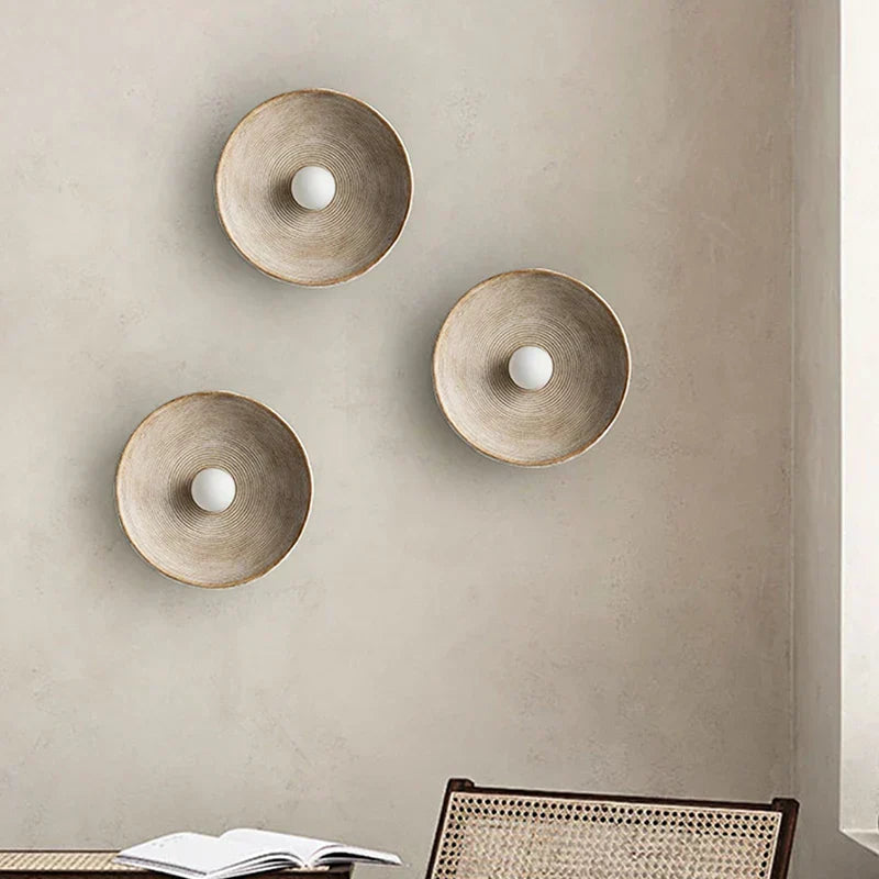 SpinAura LED Wall Light – Modern Spiral Wall Lamp | Up & Down Ambient Lighting | Contemporary Interior Design