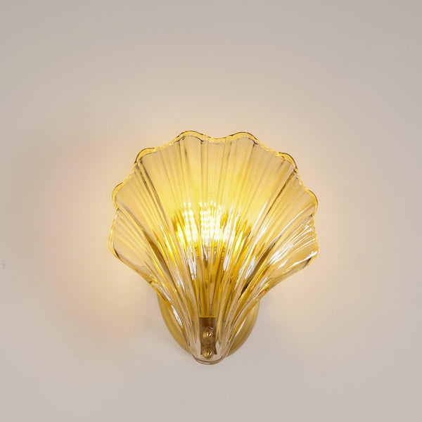 Nautilus Shell Wall Light – Coastal Brass Sconce | Luxury Nautical Accent Lighting