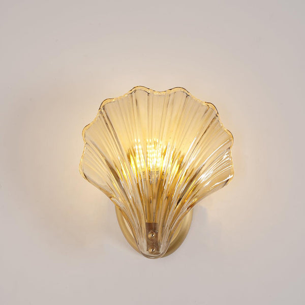 Nautilus Shell Wall Light – Coastal Brass Sconce | Luxury Nautical Accent Lighting