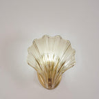 PearlShell Wall Light – Coastal Glass & Brass Sconce | Luxury Nautical Accent Lighting
