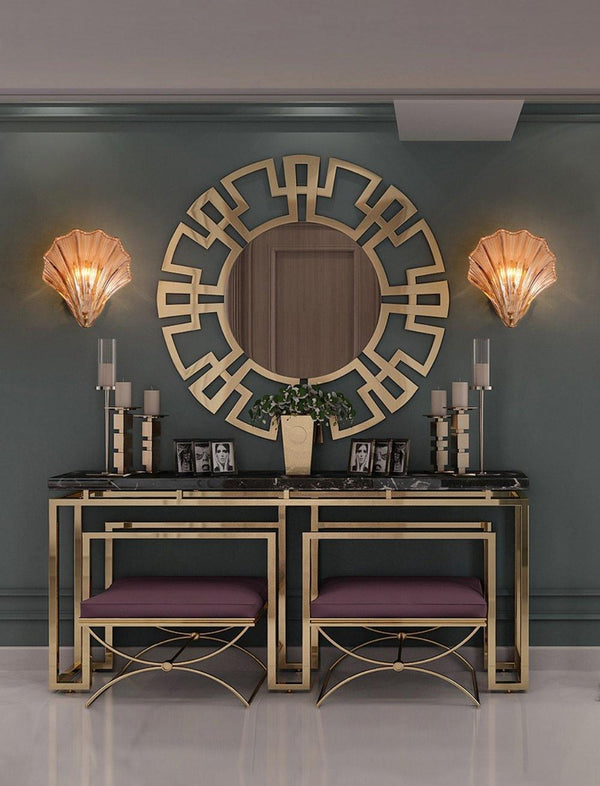 Nautilus Shell Wall Light – Coastal Brass Sconce | Luxury Nautical Accent Lighting