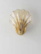 Nautilus Shell Wall Light – Coastal Brass Sconce | Luxury Nautical Accent Lighting