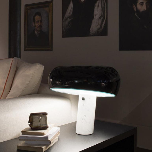 Art Marble Table Lamp – Timeless Elegance Crafted in Marble and Glass