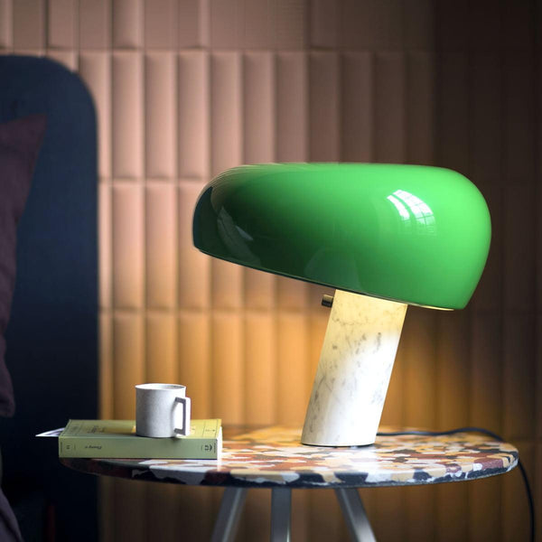 Art Marble Table Lamp – Timeless Elegance Crafted in Marble and Glass