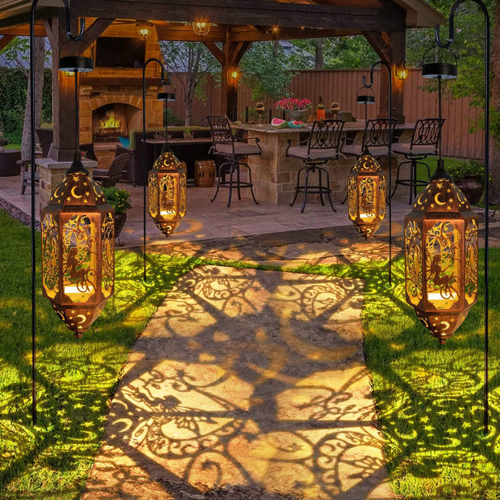 Heavenly Lantern – Solar Fairy Lantern with Celestial Design | Decorative Outdoor Lighting