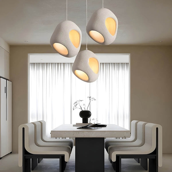 TAKI Designer Pendant Light – Modern Sculptural Hanging Lamp | Minimalist Ambient Interior Lighting