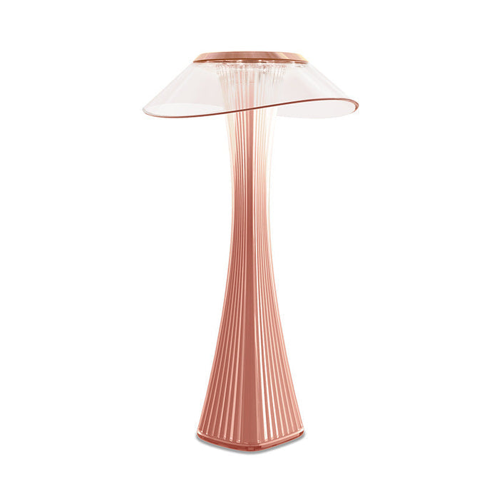 LumiCrystal Rechargeable Table Lamp – Cordless Dimmable LED Light | Crystal-Inspired Ambient Lighting