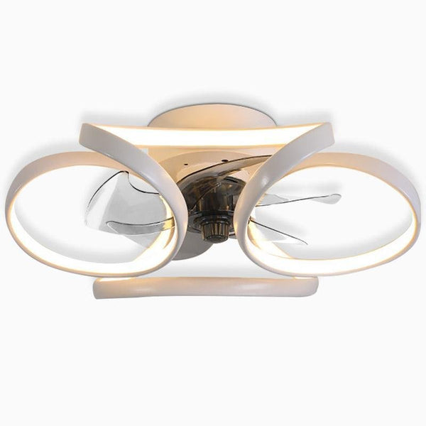 Flower LED Ceiling Fan Light – Modern Floral Ceiling Fan with Remote | Elegant Cooling & Ambient Lighting