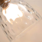 TOKYO Glass Chandelier – Minimalist Modern Pendant Light | Elegant Ambient Interior Lighting