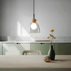 TOKYO Glass Chandelier – Minimalist Modern Pendant Light | Elegant Ambient Interior Lighting