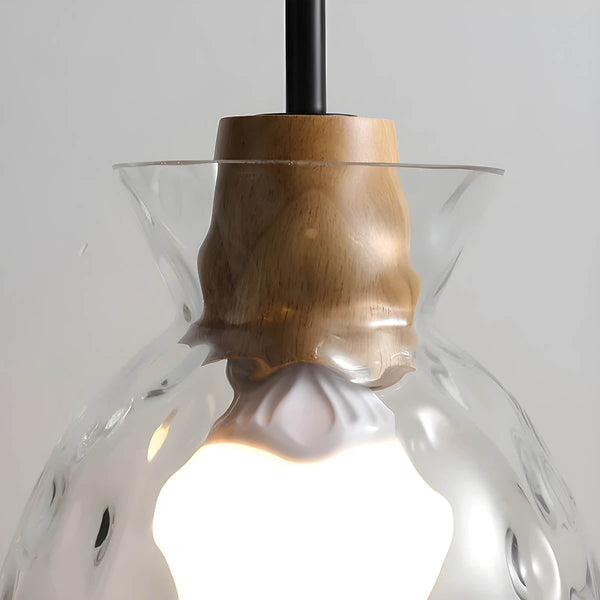 TOKYO Glass Chandelier – Minimalist Modern Pendant Light | Elegant Ambient Interior Lighting