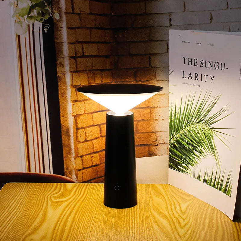 Remoteglo Rechargeable Table Lamp – Cordless LED Lamp with Remote Control | Portable Ambient Lighting
