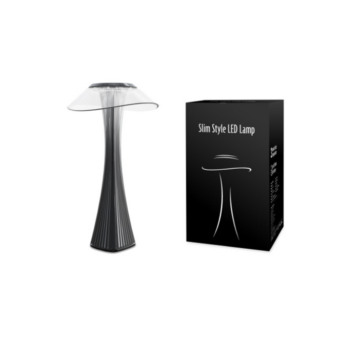LumiCrystal Rechargeable Table Lamp – Cordless Dimmable LED Light | Crystal-Inspired Ambient Lighting