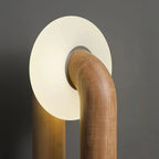 Arch Light Wireless LED Table Lamp – Modern Curved Design with Natural Elegance