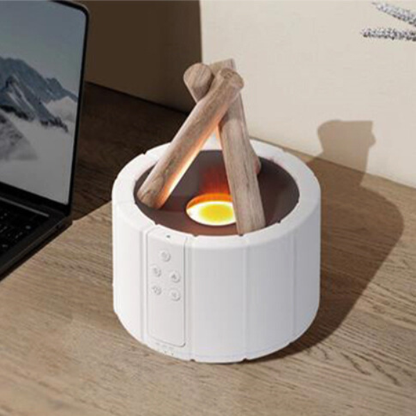 Flame Humidifier Table Lamp – Ambient Light, Aroma & Relaxation in One Design