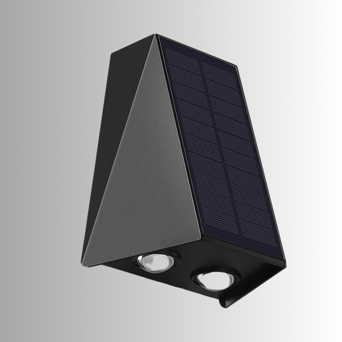 SolarGlow Outdoor Wall Light – Waterproof LED Solar Lamp | Up & Down Garden Lighting | Energy-Efficient Exterior Illumination