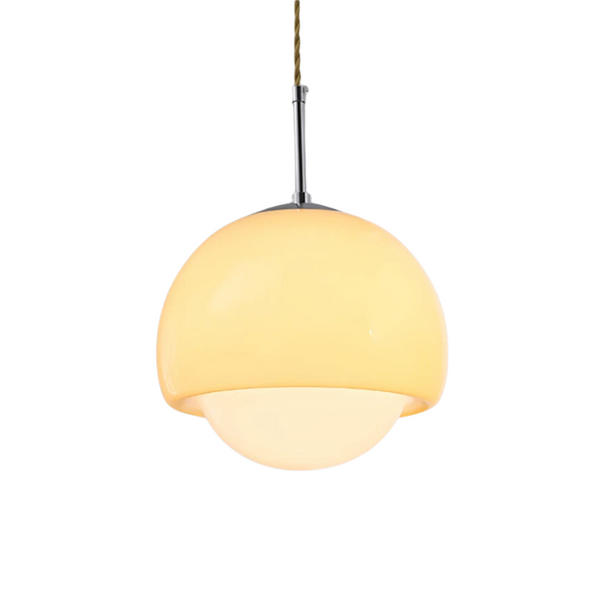 Bauhaus Glass Pendant Light – Scandinavian Artistic Hanging Lamp | Modern Designer Ceiling Lighting