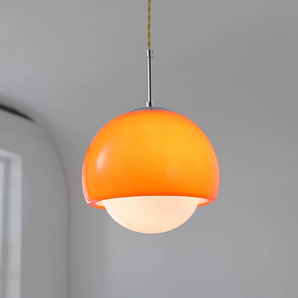 Bauhaus Glass Pendant Light – Scandinavian Artistic Hanging Lamp | Modern Designer Ceiling Lighting