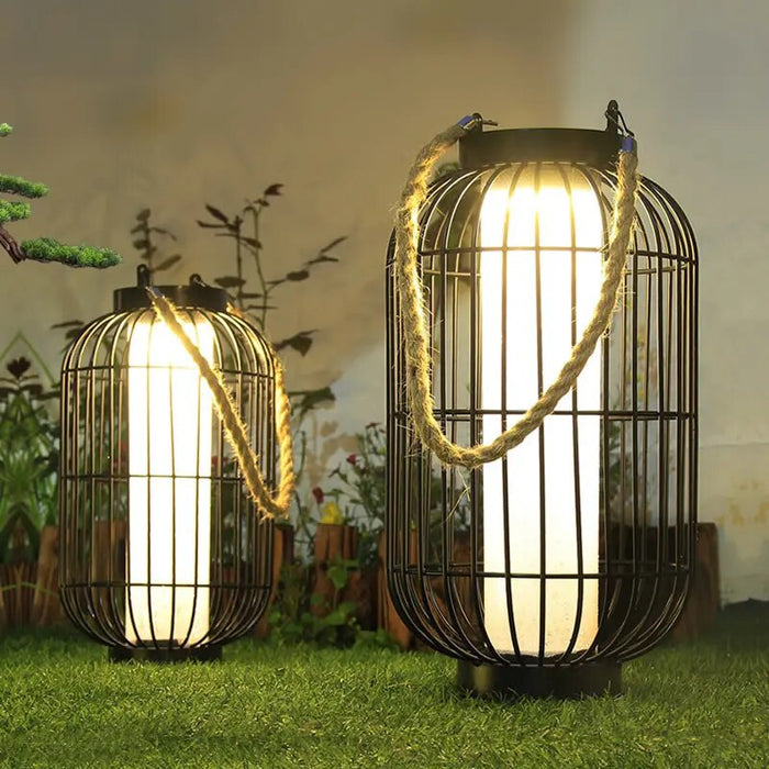 EmulanceGlo LED Solar Lamp – Decorative Solar Outdoor Light | IP55 Weather-Resistant Garden Lighting