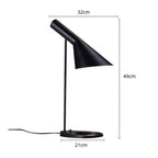 Modern Minimalist LED Table Lamp – Sculptural Design Meets Functional Lighting