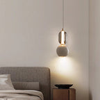 Nordic Glass Pendant Light – Modern Iron Hanging Lamp | Scandinavian Minimalist Interior Lighting