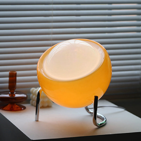 Atelier Bauhaus Table Lamp – Retro Designer Lighting | Scandinavian Glass Accent Lamp