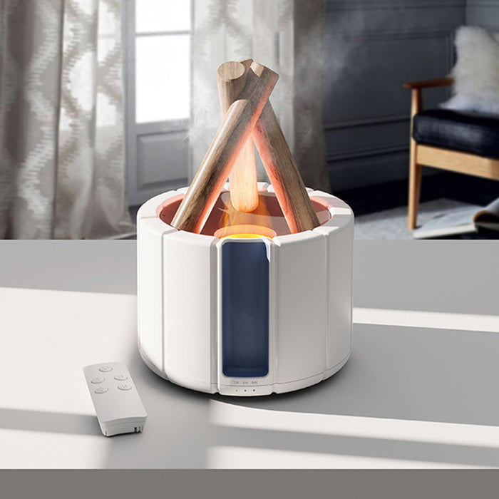 Flame Humidifier Table Lamp – Ambient Light, Aroma & Relaxation in One Design