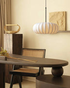 Verona Wabi-Sabi Pendant Light – Minimalist Silk Hanging Lamp | Japanese Inspired Ceiling Lighting
