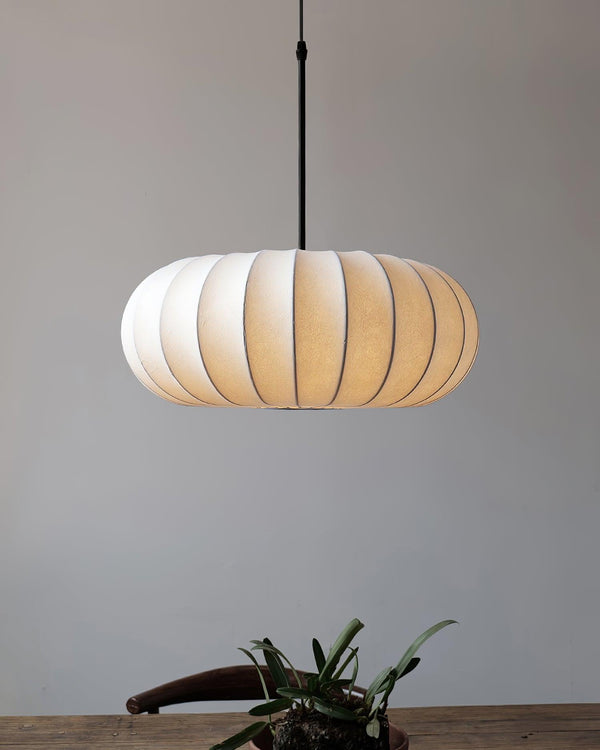 Verona Wabi-Sabi Pendant Light – Minimalist Silk Hanging Lamp | Japanese Inspired Ceiling Lighting