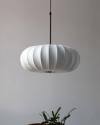 Verona Wabi-Sabi Pendant Light – Minimalist Silk Hanging Lamp | Japanese Inspired Ceiling Lighting