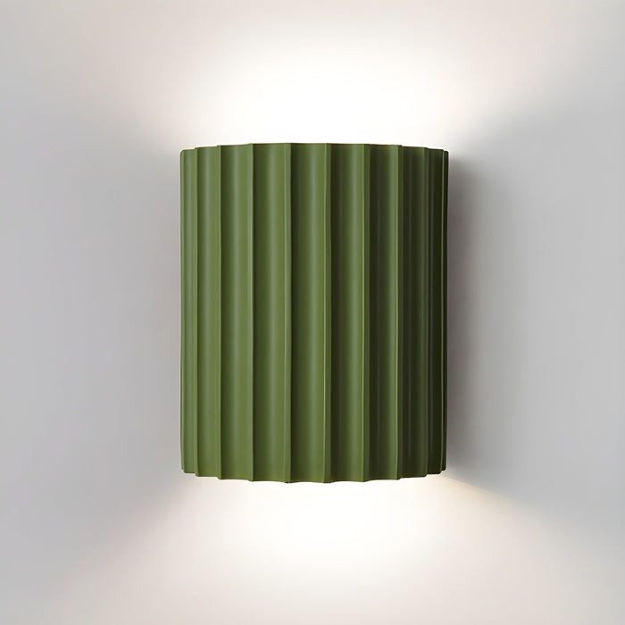WaveForm Resin Wall Light – Modern Up & Down Lighting | Contemporary Designer Sconce