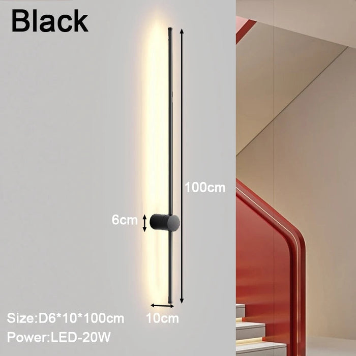 Eclipse Glow LED Wall Light – Modern Dimmable Wall Lamp | Contemporary Indoor Lighting | Elegant Ambient Illumination