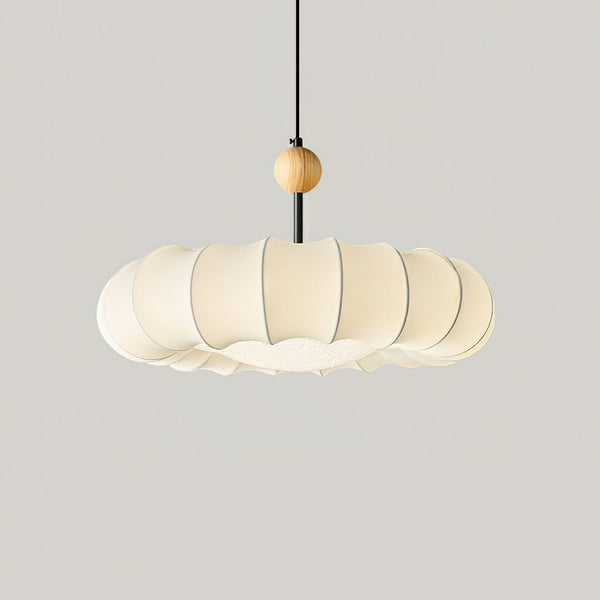 Veil Fabric Pendant Light – Modern LED Hanging Lamp | Soft Luxury Interior Lighting
