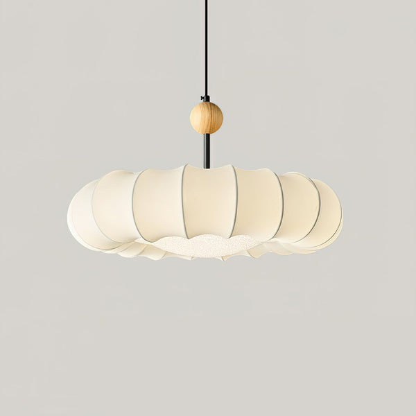Veil Fabric Pendant Light – Modern LED Hanging Lamp | Soft Luxury Interior Lighting