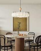 Veil Fabric Pendant Light – Modern LED Hanging Lamp | Soft Luxury Interior Lighting